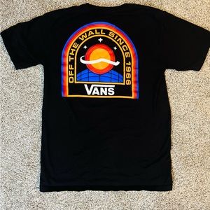 Vans Off The Wall Space Graphic Tee Shirt -Size Small